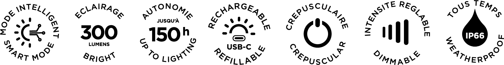 Lampe de table TEKURA 300 lumens