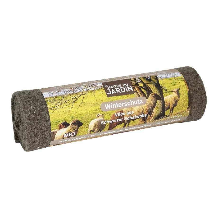 Natte d’hiver pour bacs à plantes – 500 g/m² - 40x200cm