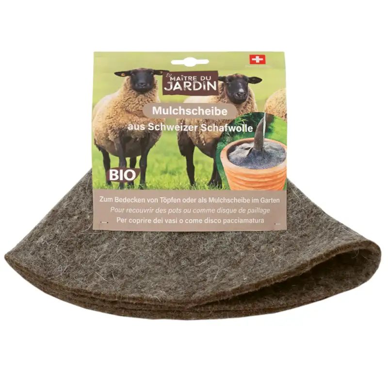 Disque de paillage en laine – 400 g/m²