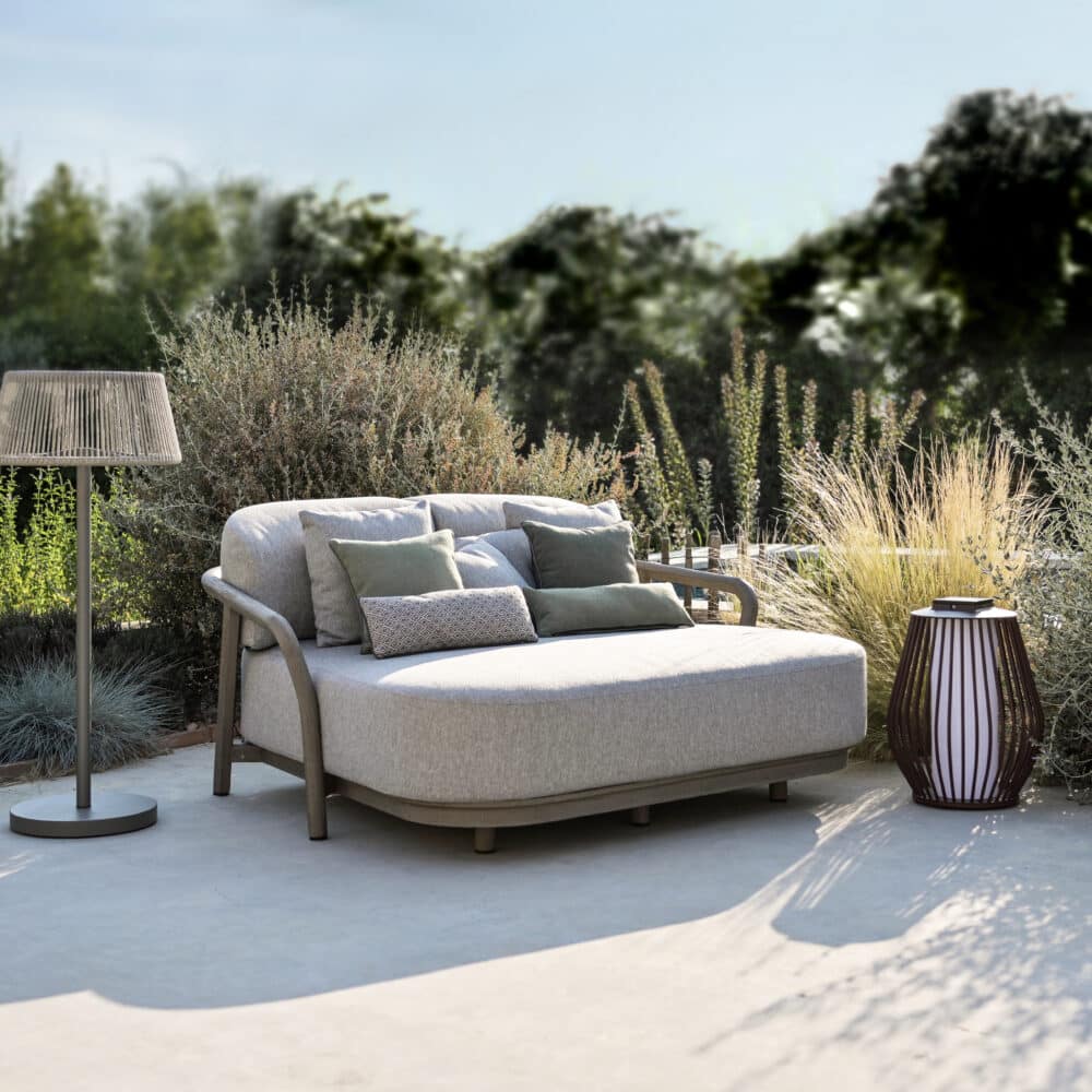 Lampadaire ROPE & STRIP TECKA93 – Muscade