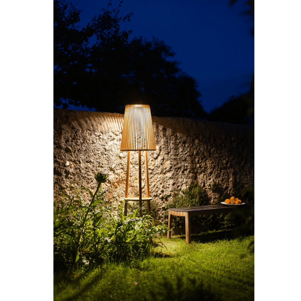 Lampadaire TECKA 182 cm – Teck massif