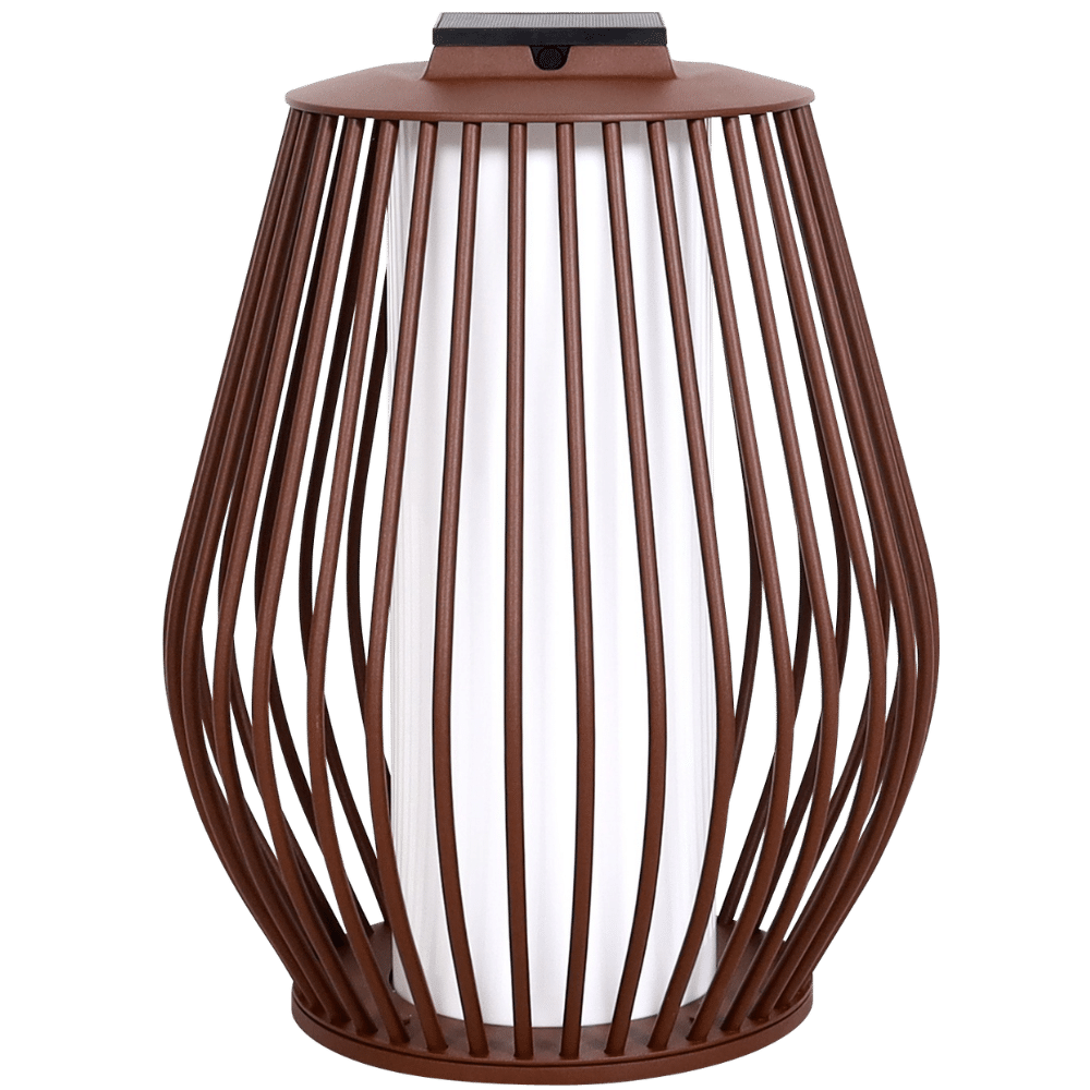 lanterne 500 lumens corten 58 cm