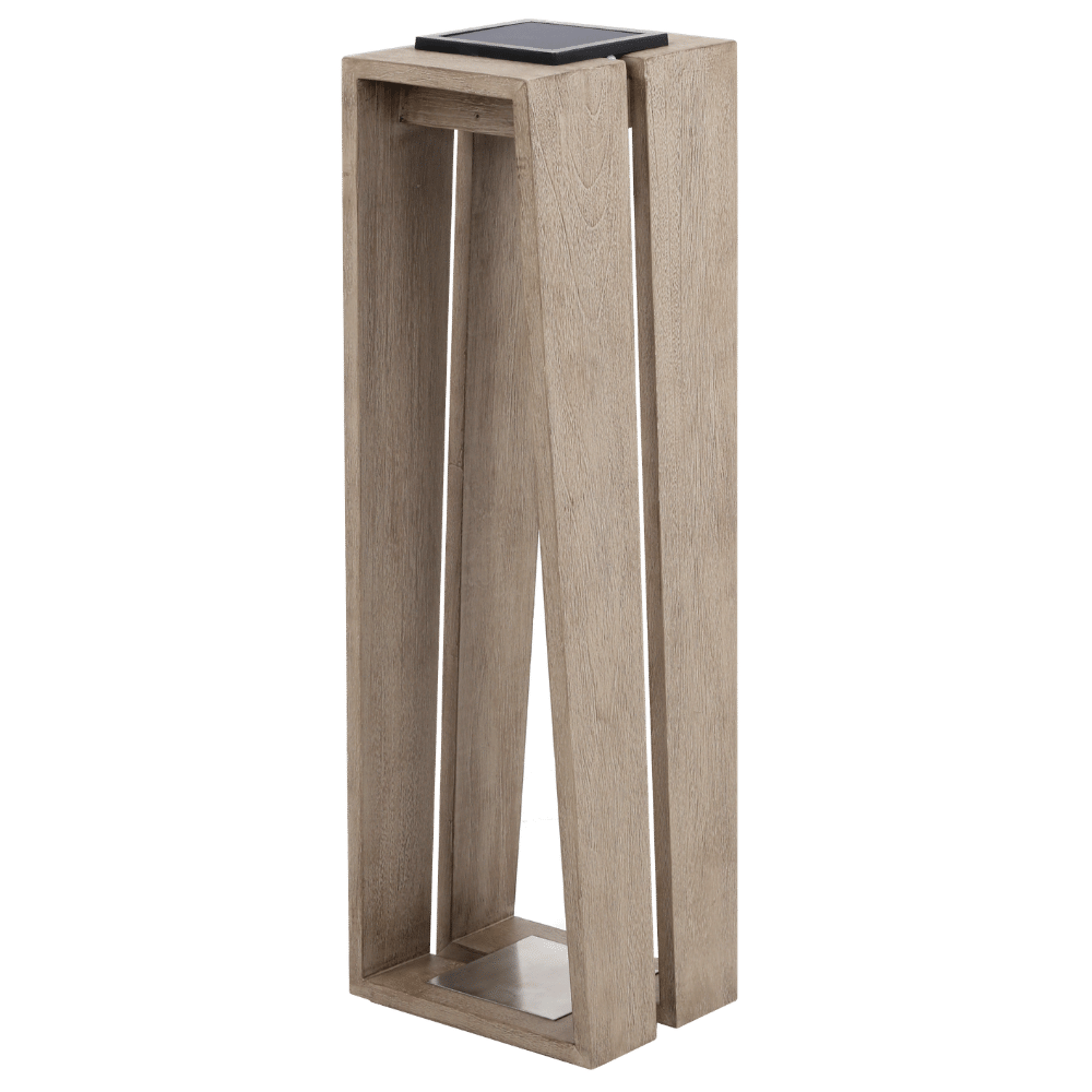 Lanterne SKAAL 500 Lumens 70 cm – Teck massif