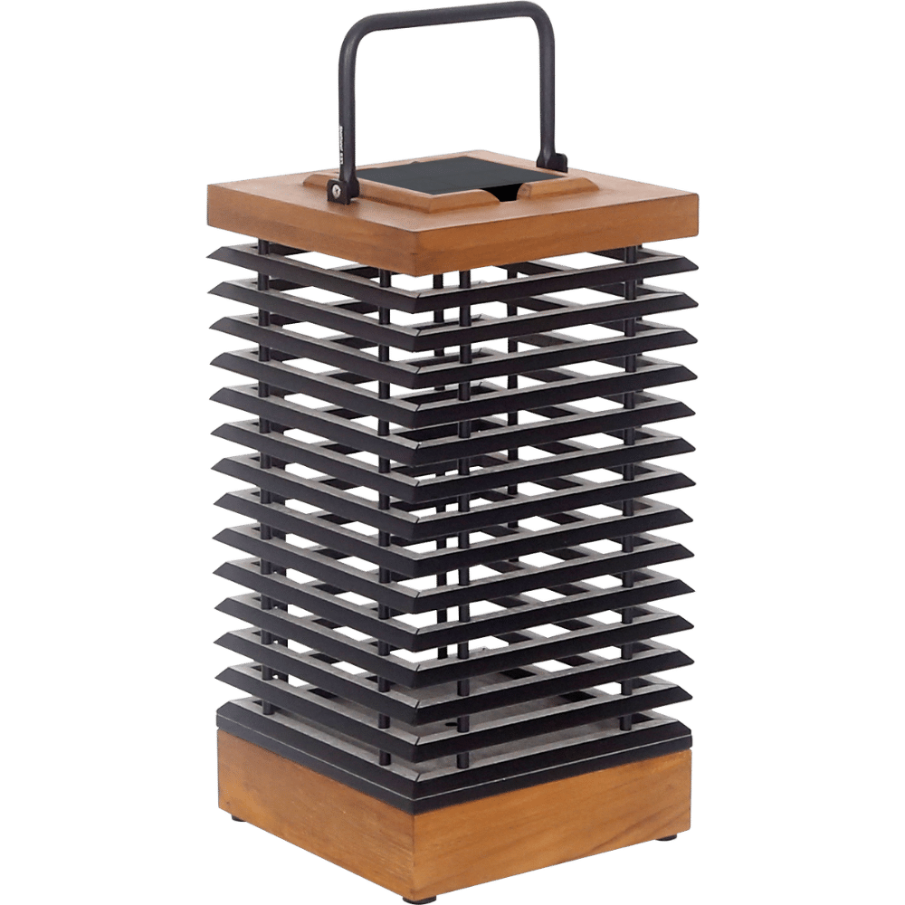 Lanterne TEKURA 500 Lumens 46,5 cm – Teck massif