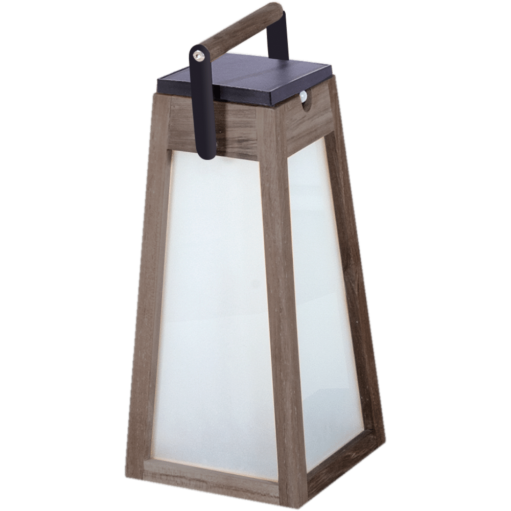 Lanterne TECKA 500 Lumens 38 cm Gris espace