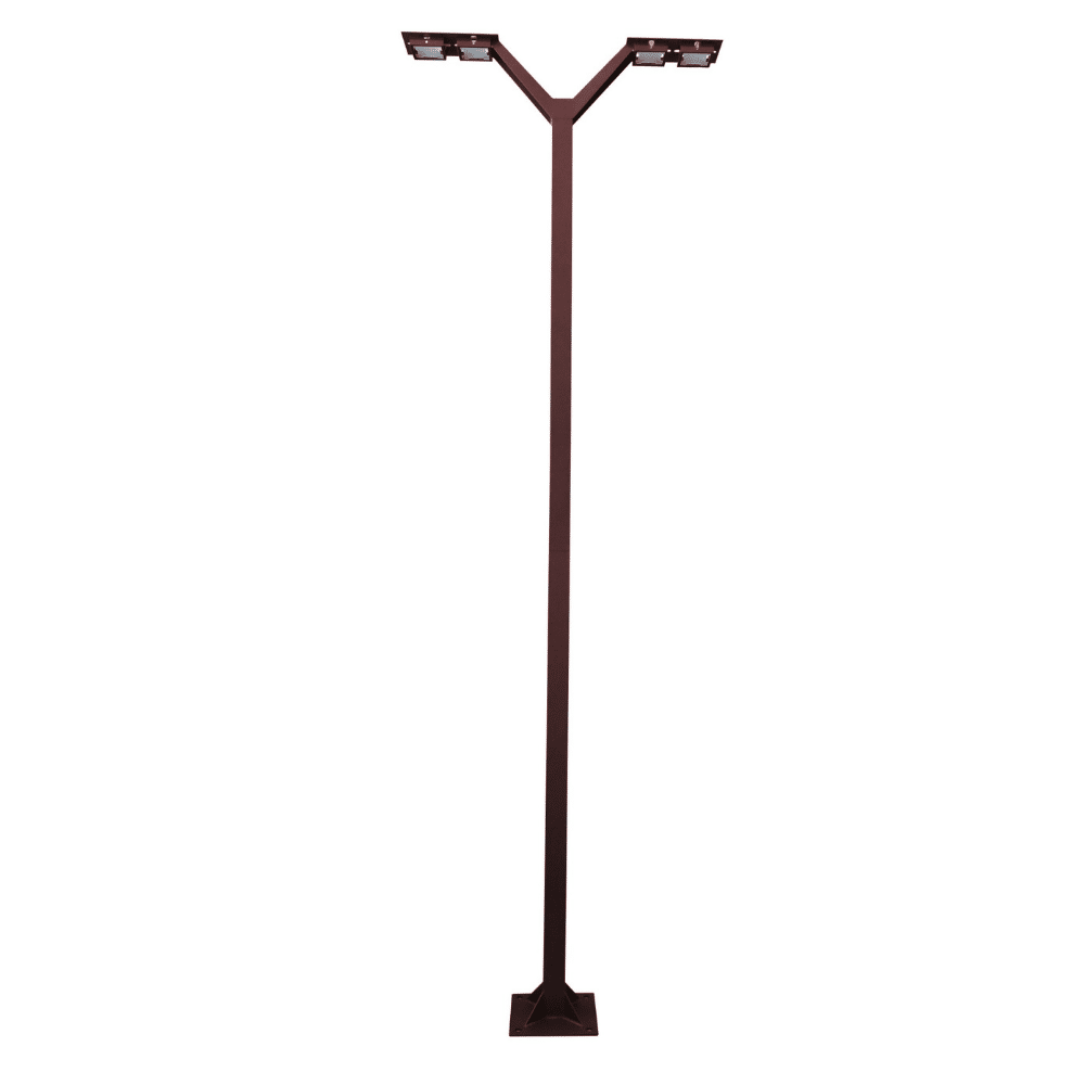 Lampadaire METRO 4x500 Lumens 140 cm – Corten
