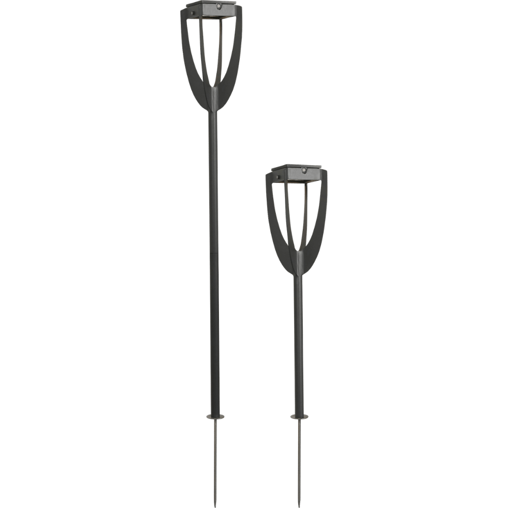 Torche TULIP 300 Lumens 82/136 cm – Gris espace – Image 2