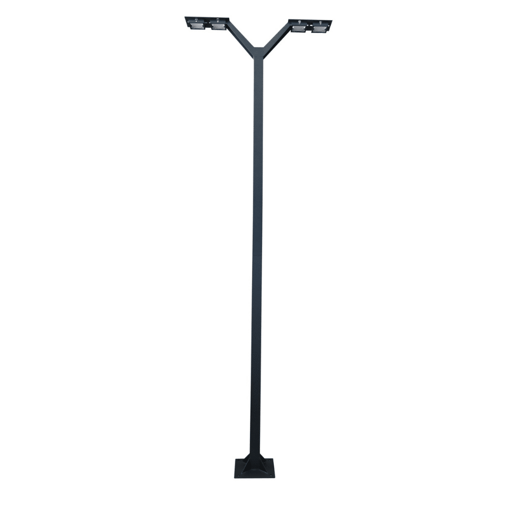 Lampadaire METRO 4x500 Lumens 140 cm – Gris espace
