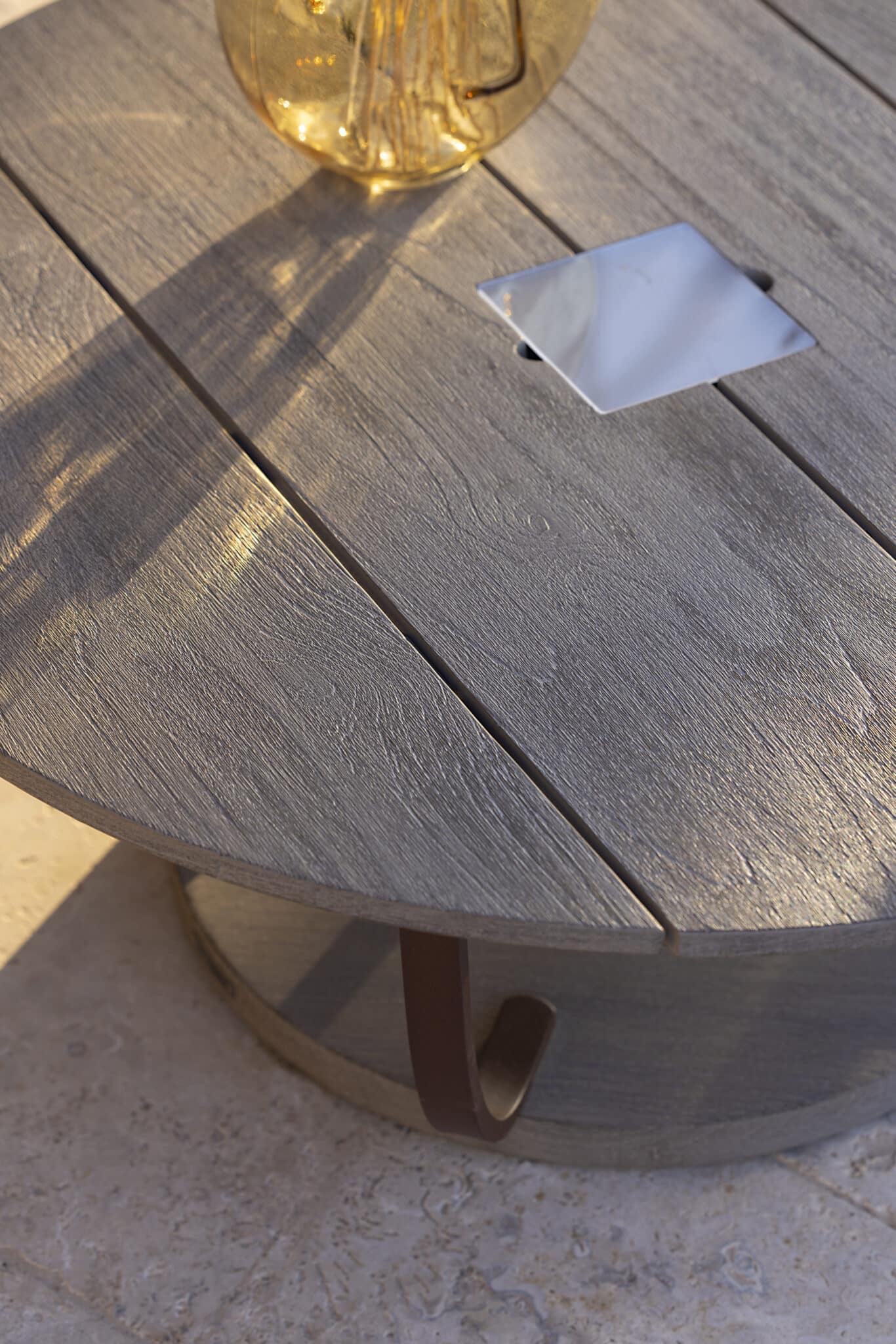 Table basse JET STREAM 35 cm – Corten – Image 5