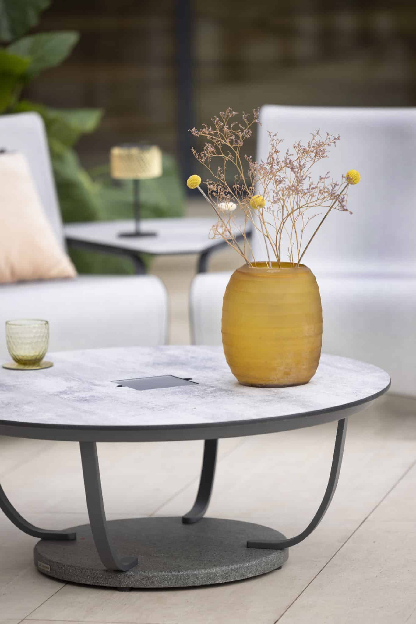 Table basse JET STREAM 35 cm – Gris espace – Image 2