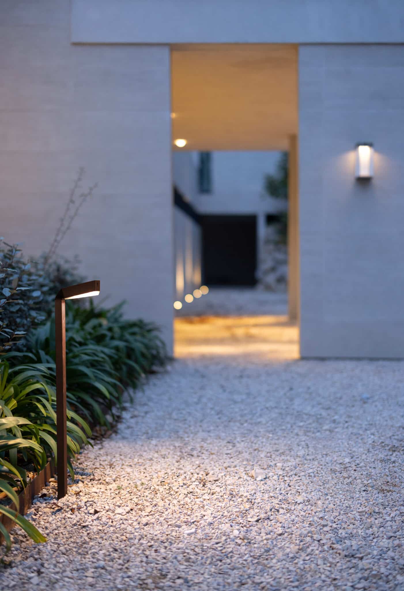 Borne KOBRA 500 Lumens 93 cm – Couleur Corten – Image 2