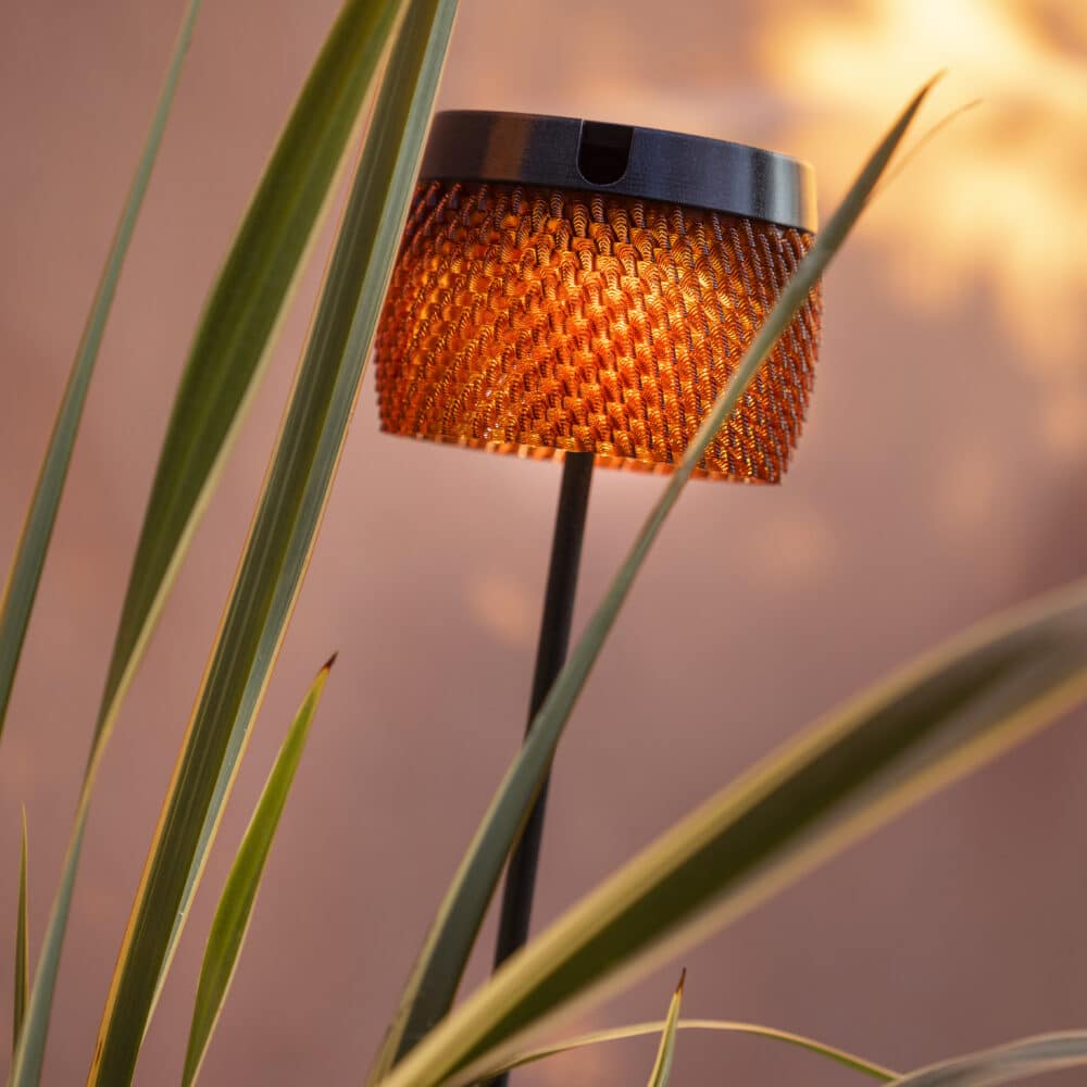 Torche LOLIE Small à planter 200 Lumens – Ambre