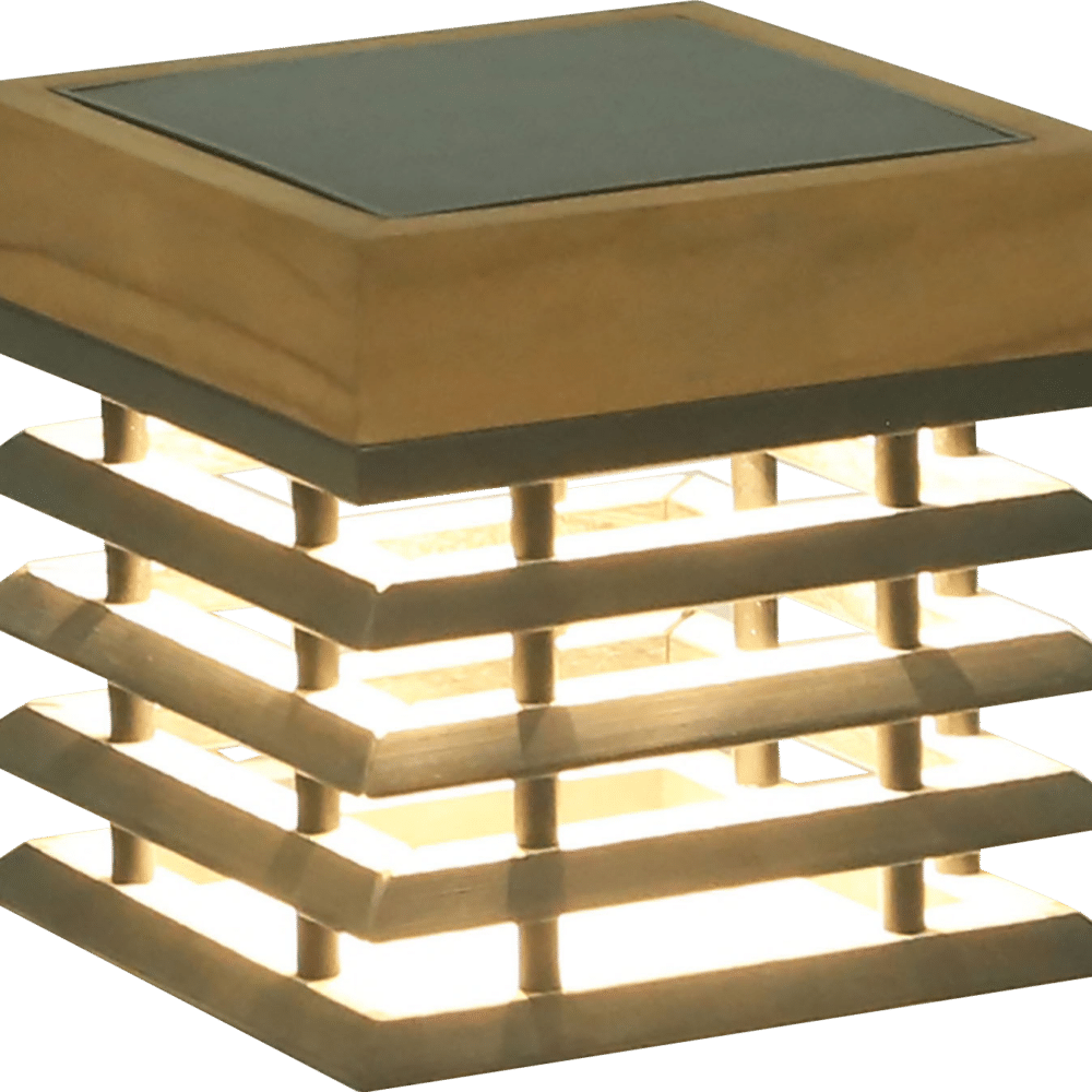 Applique murale TEKURA 16 cm – Teck massif