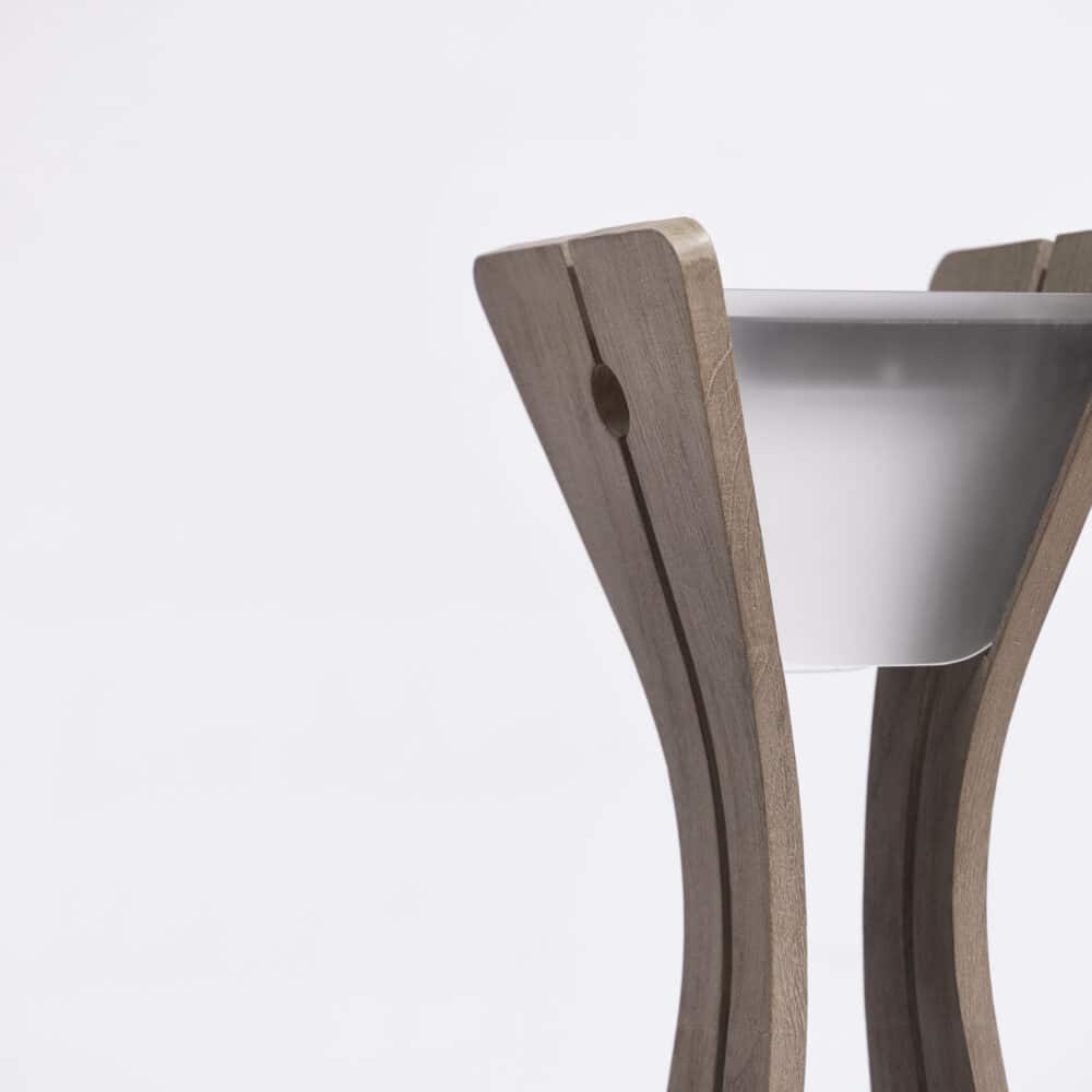 Lampe OSMOZ 500 Lumens – Teck massif