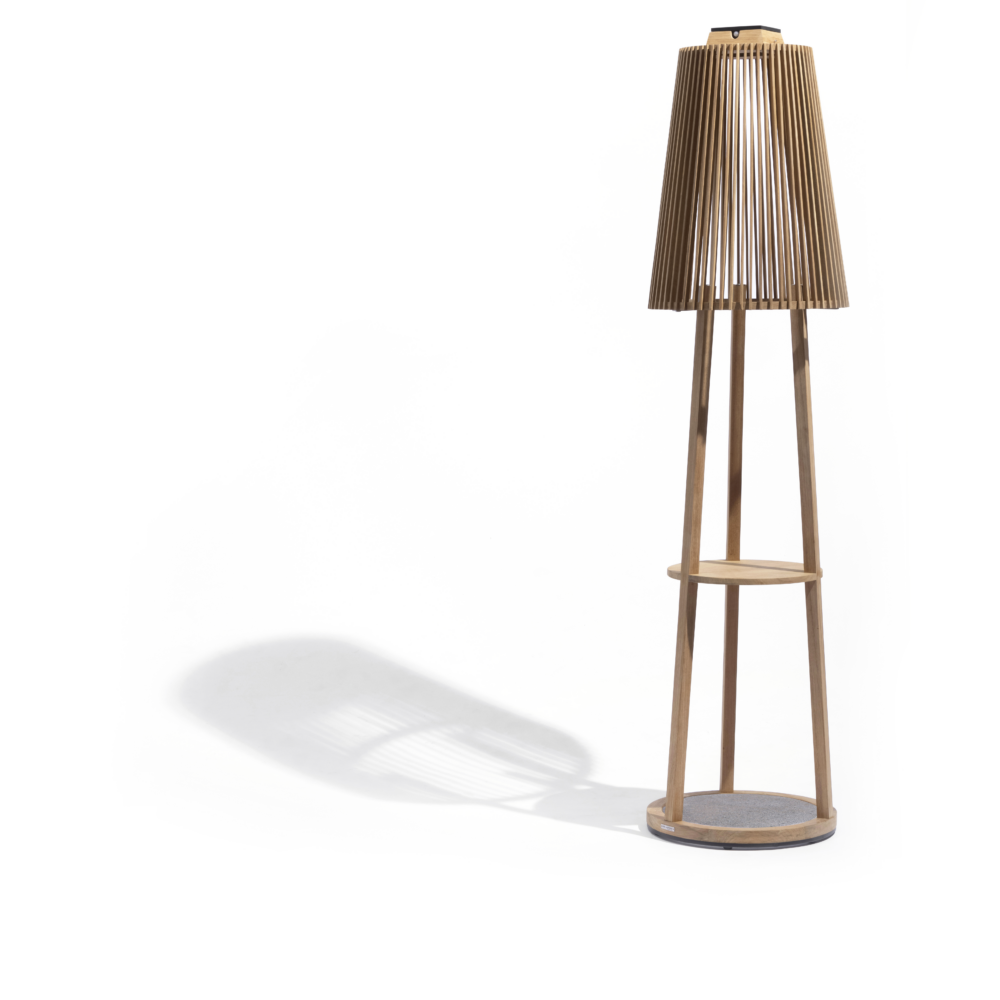 Lampadaire TECKA 182 cm – Teck massif