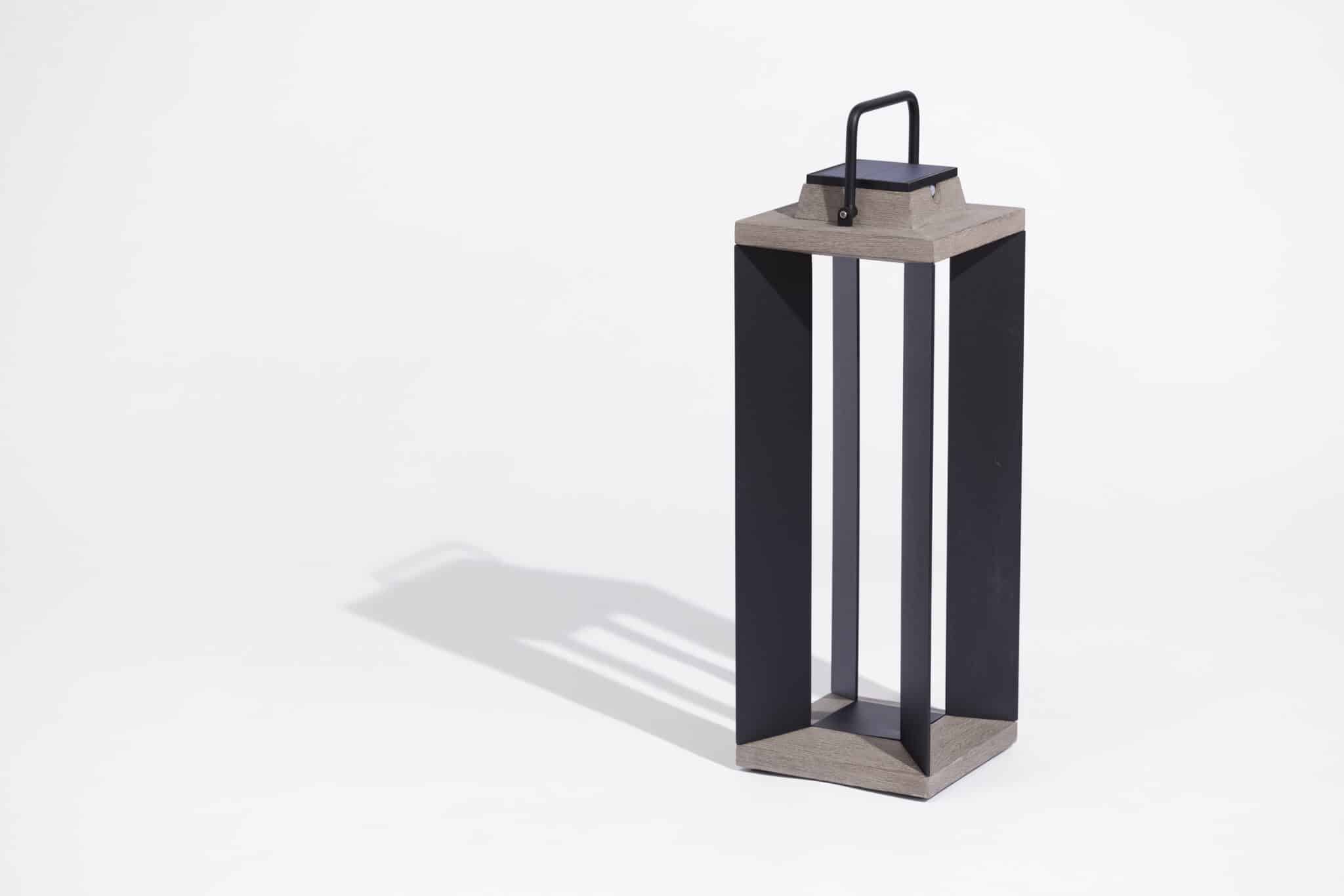 Lanterne TECKALU 500 Lumens 65 cm – Noir