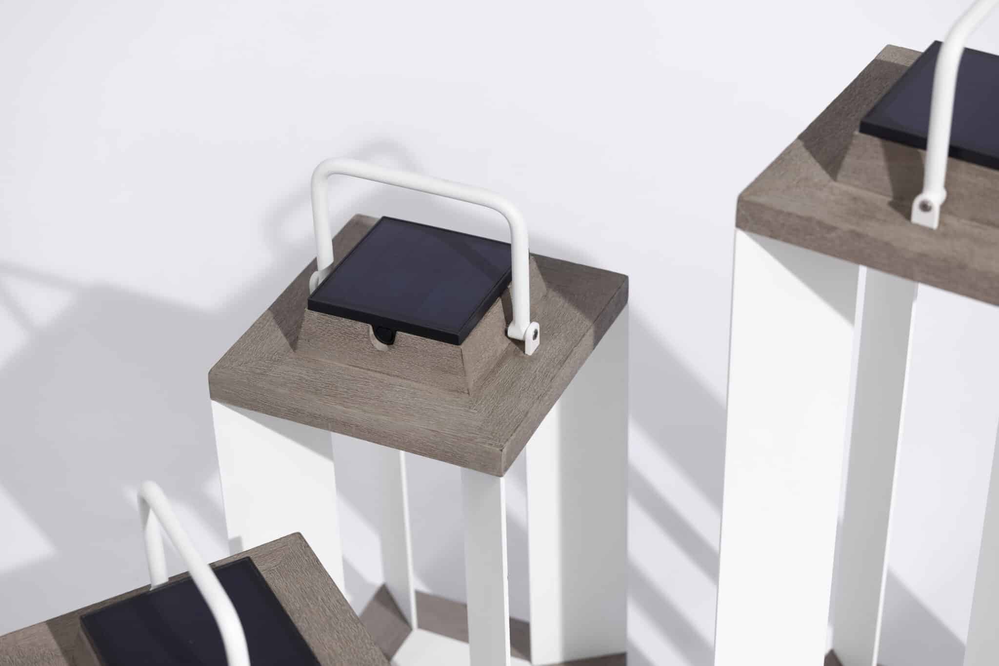 Lanterne TECKALU 500 Lumens 65 cm – Blanc – Image 3