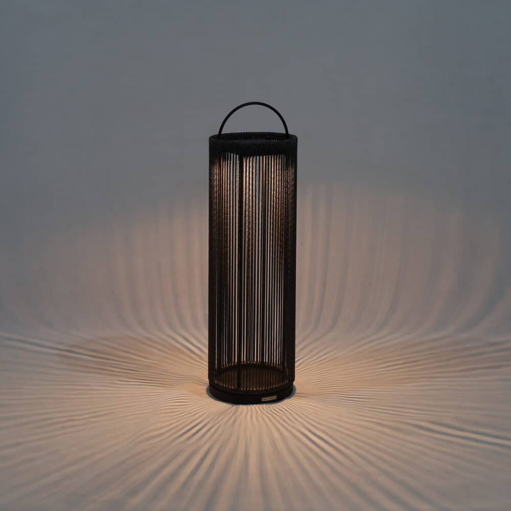 Lampe ROPE & STRIP – Noir