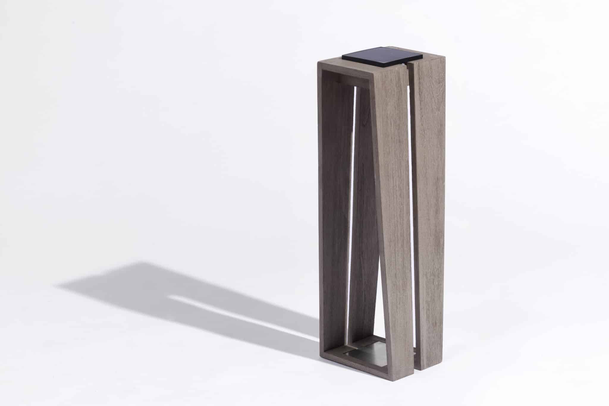 Lanterne SKAAL 500 Lumens 70 cm – Teck massif – Image 4