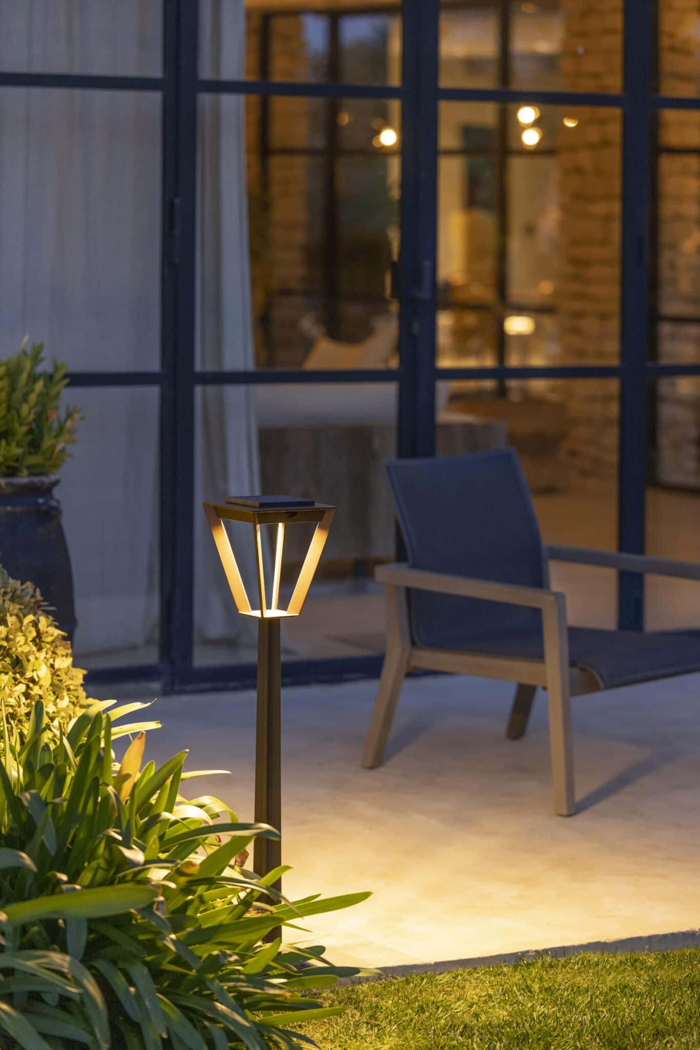 Borne METRO 500 Lumens 90 cm – Corten – Image 3