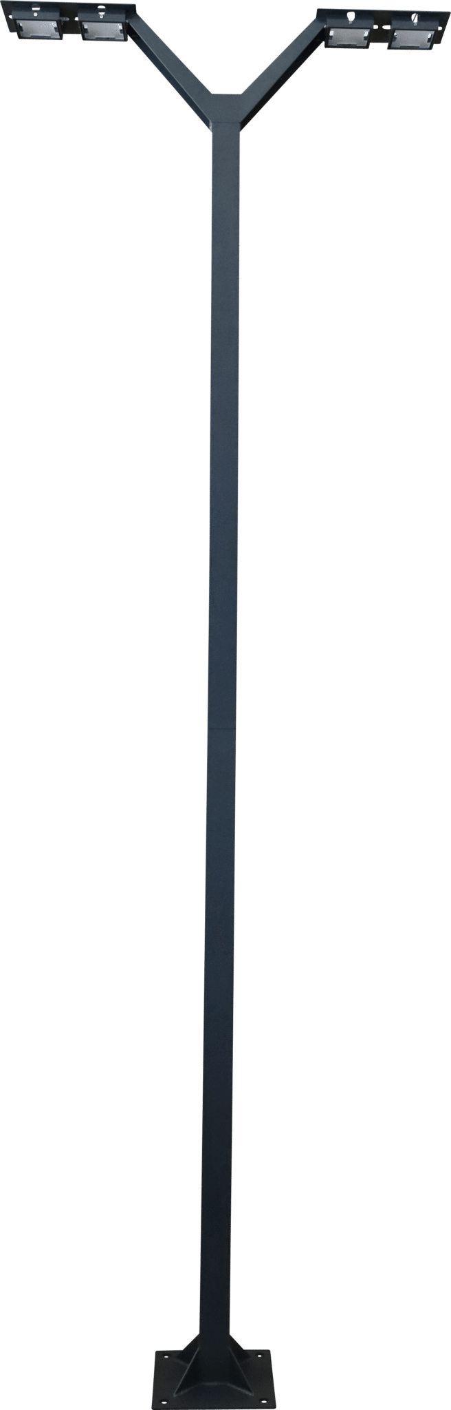 Lampadaire METRO 4x500 Lumens 140 cm – Gris espace – Image 3