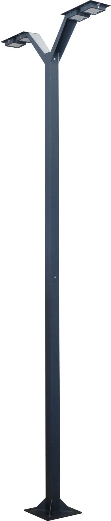 Lampadaire METRO 4x500 Lumens 140 cm – Gris espace – Image 4