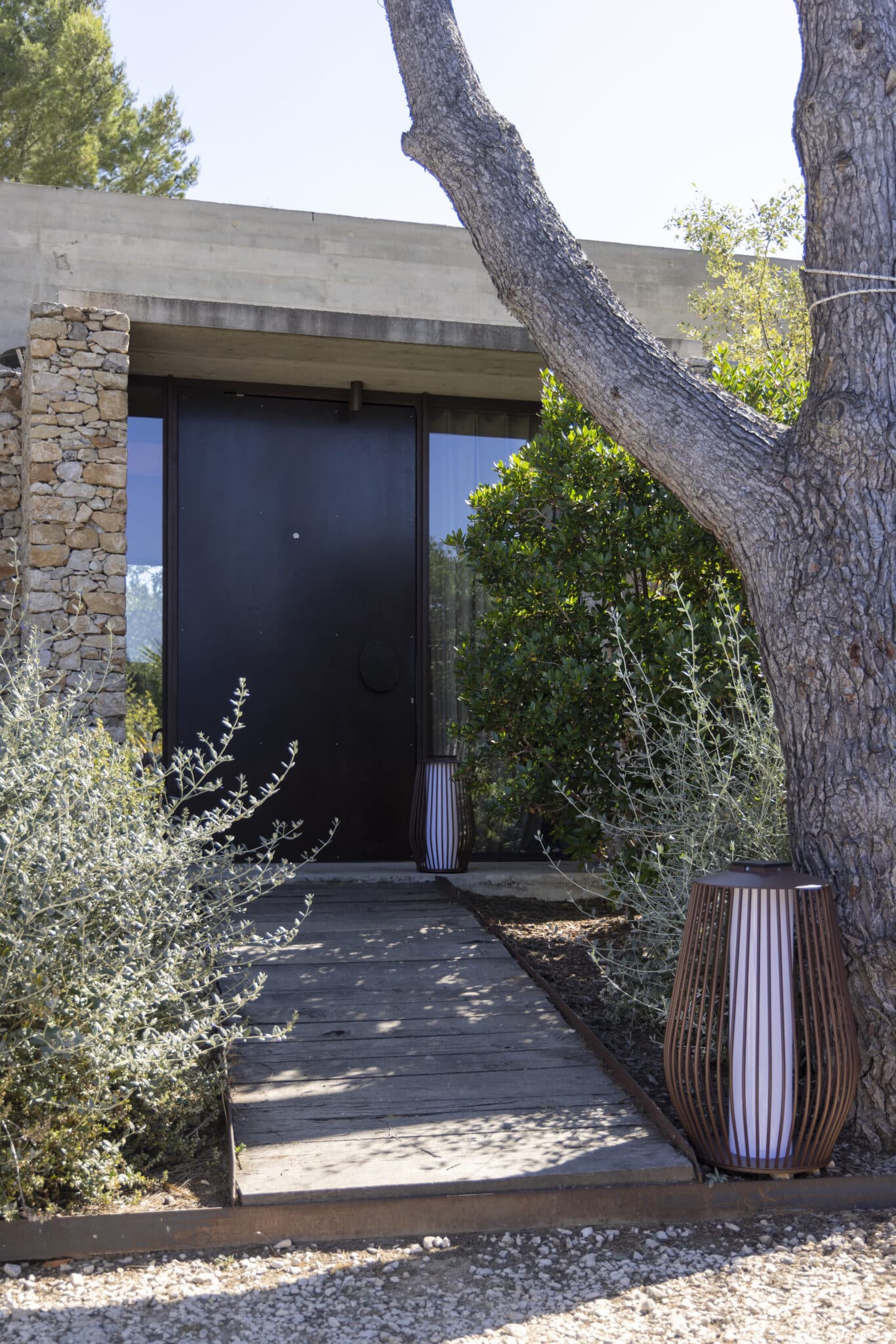 Grande lanterne MANDALEY – Corten – Image 2