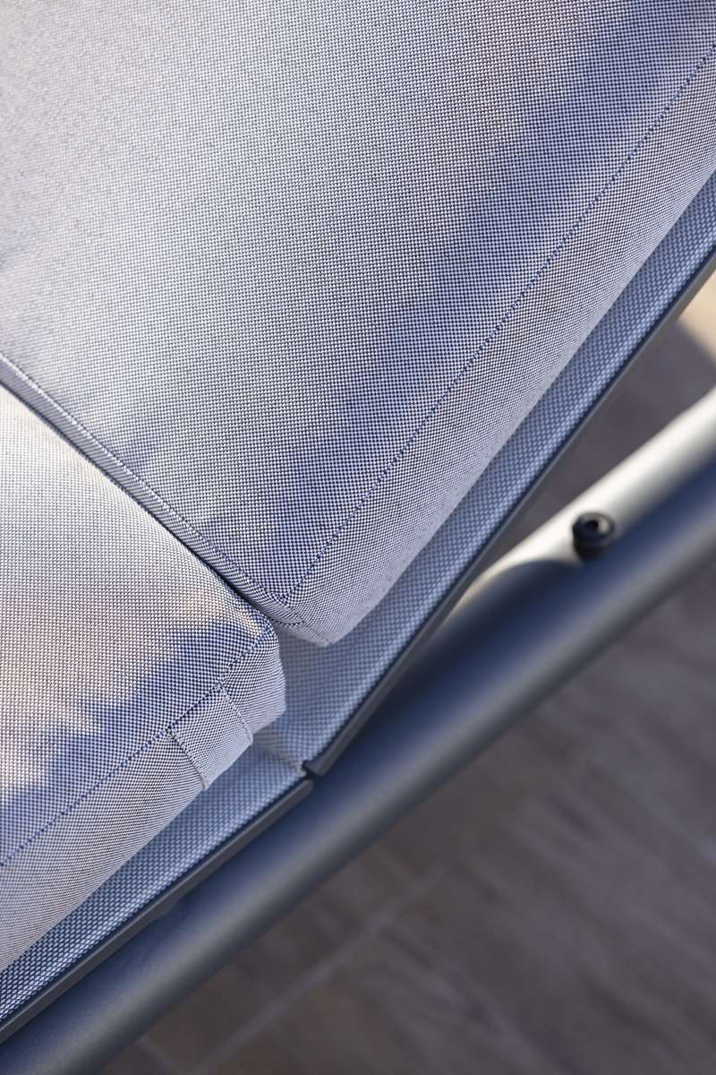 Kiosque lounge BASTINGAGE – aluminium gris espace – Image 9