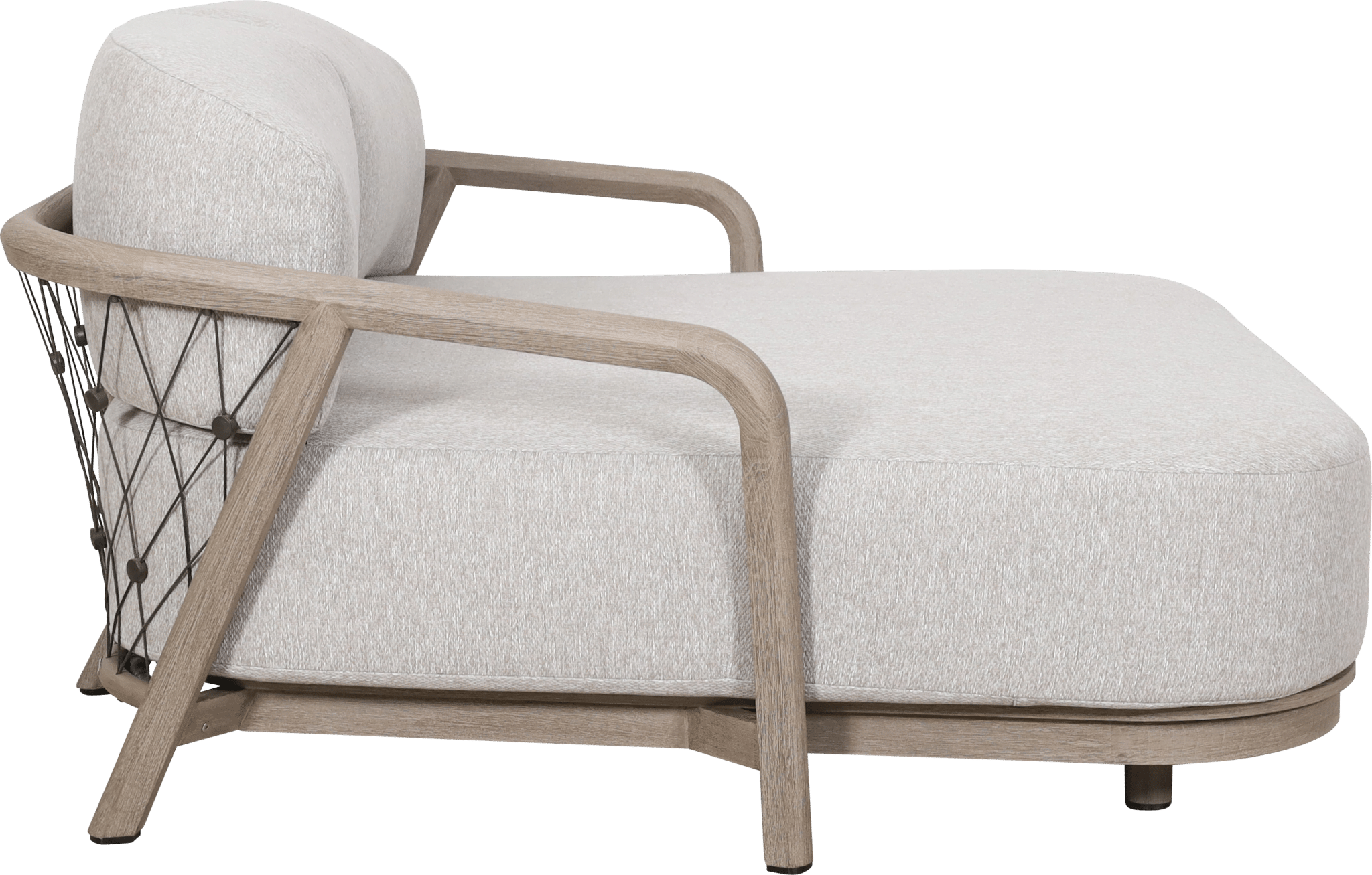 Daybed jardin Chester avec coussins – Taupe chiné – Image 5