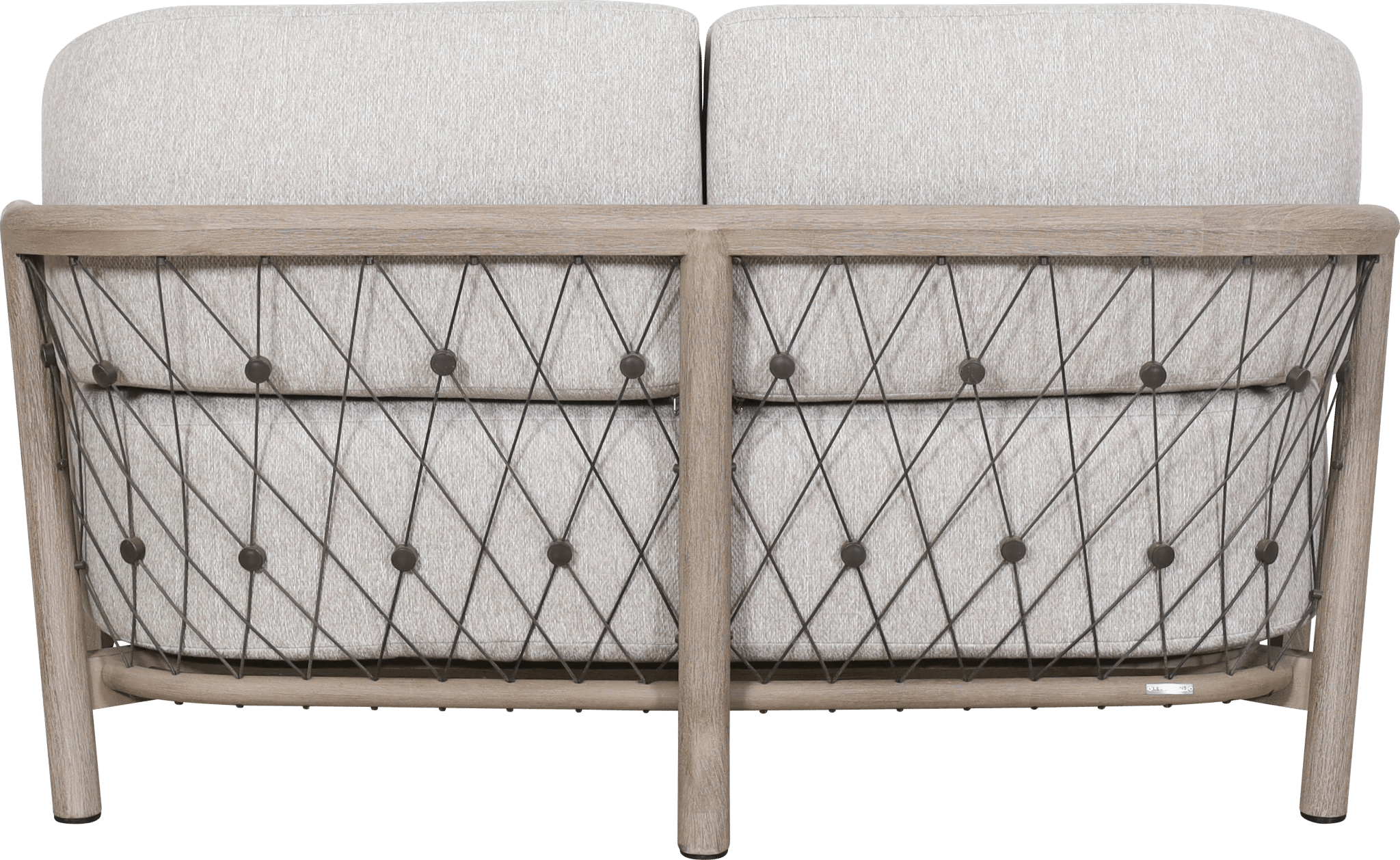 Daybed jardin Chester avec coussins – Taupe chiné – Image 4