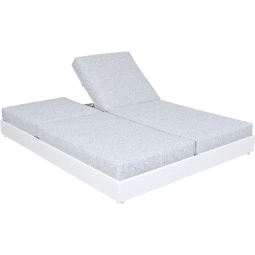 lit double RANCHO blanc