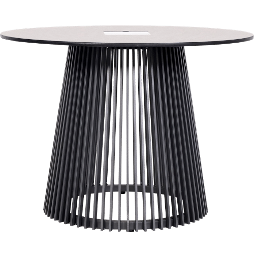 Table basse HALO – Gris espace Ø70 cm – Image 2