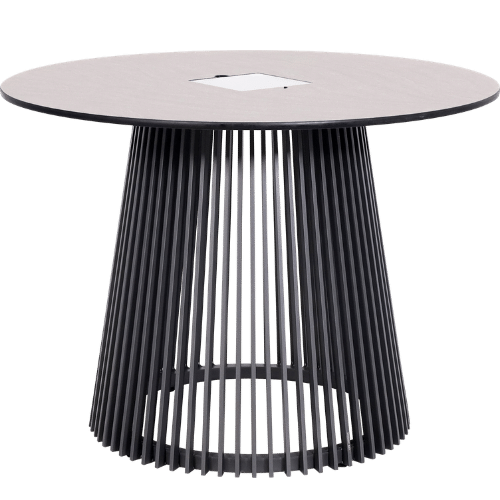 Table basse HALO – Gris espace Ø70 cm