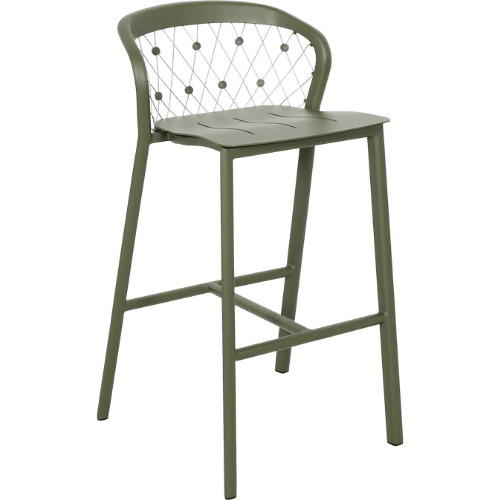 Tabouret de bar jardin Chester - Corten