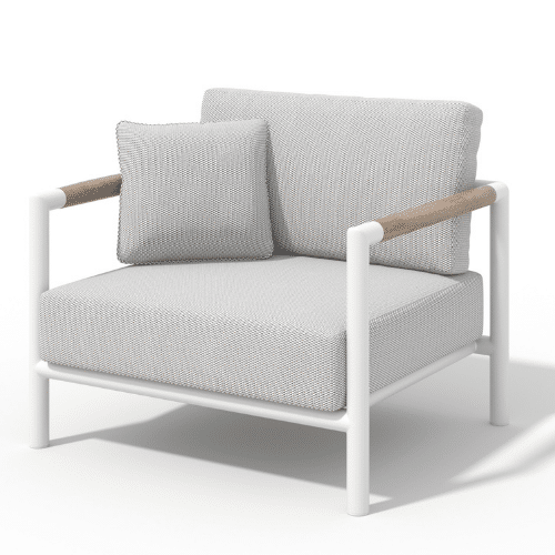 fauteuil BASTINGAGE blanc