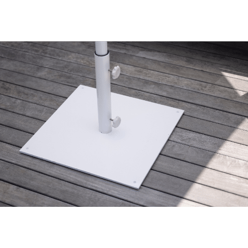 Socle parasol 42x42 – blanc