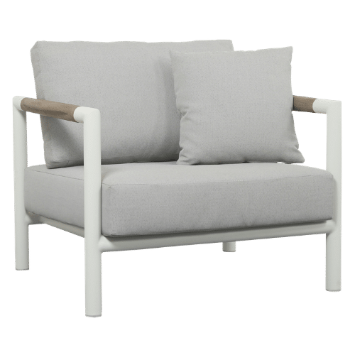 fauteuil BASTINGAGE gris clair