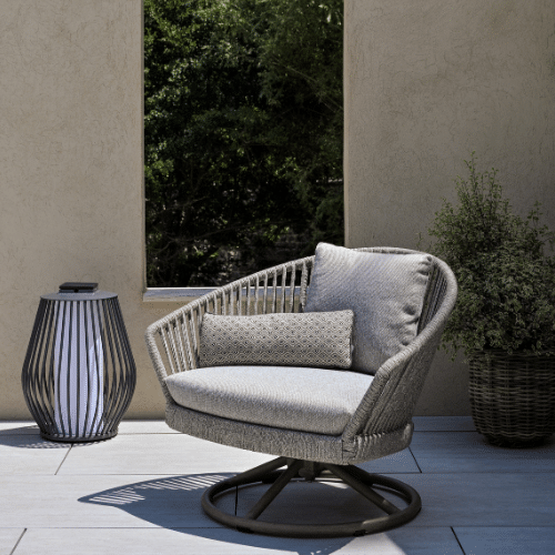 Fauteuil bas rotatif 360° Selva