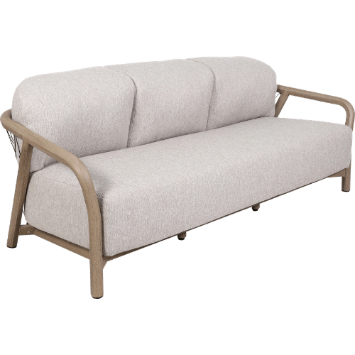 Canapé jardin Chester 3 places – Taupe chiné