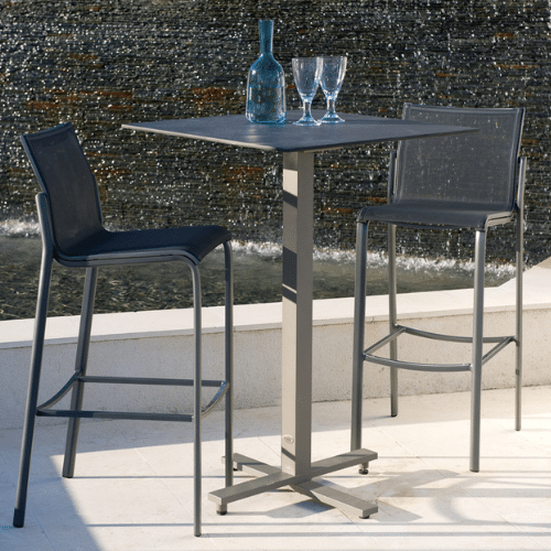pied mange-debout gris espace