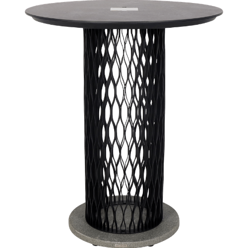 Mange-debout CADIX – Gris espace Ø90 cm