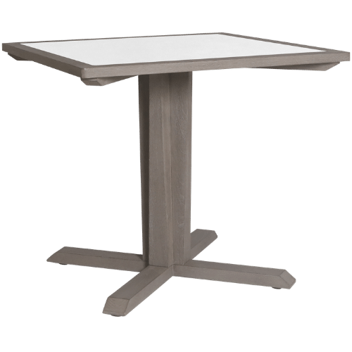 TABLE CARRÉE PIED CENTRAL SKAAL