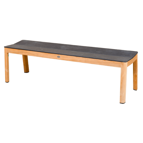 Banc de table HPL TEKURA – 160 cm ardoise