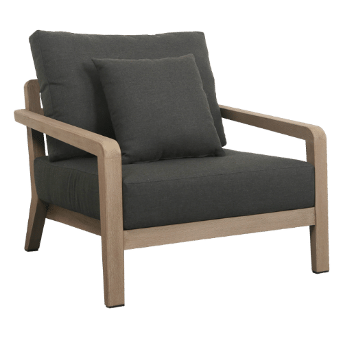 fauteuil COPENHAGUE Sunbrella graphite