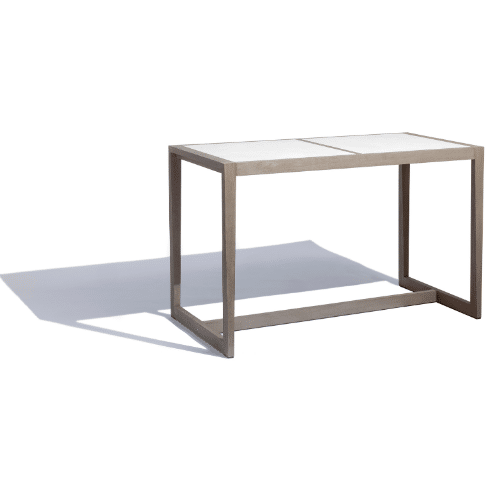 table mange debout SKAAL blanche tadelakt 165