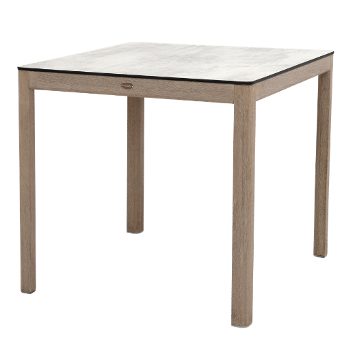 table bistro SKAAL HPL béton ciré 80