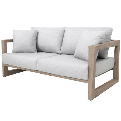 canapé 2 places SKAAL teck Duratek Lopi marbre