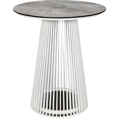 Mange-debout HALO – Blanc Ø90 cm