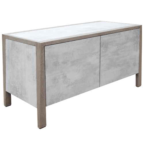 buffet 2 portes SKAAL béton ciré