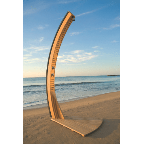structure douche solaire ODALO courbe